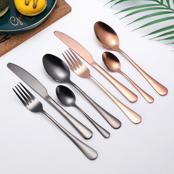 High-end Stainless Steel Tableware Set - Image 3