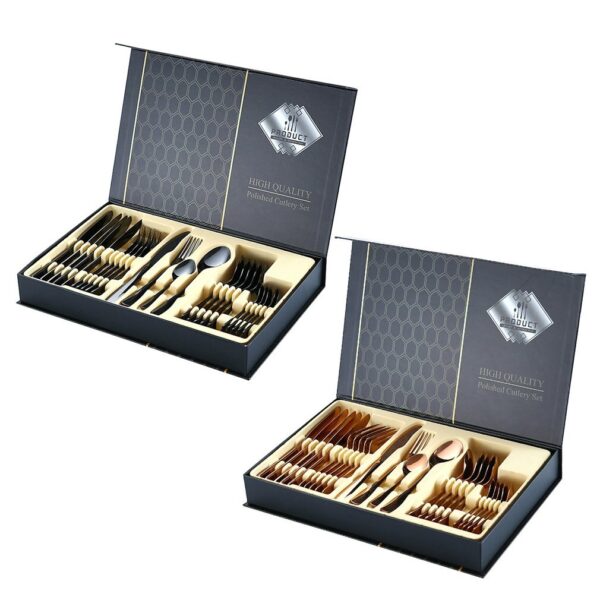 High-end Stainless Steel Tableware Set - Image 4