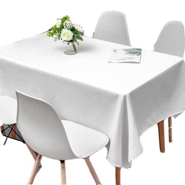 Linen Minimalist Style Tablecloth - Image 3