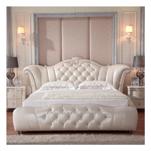 Classic Genuine Leather Bed