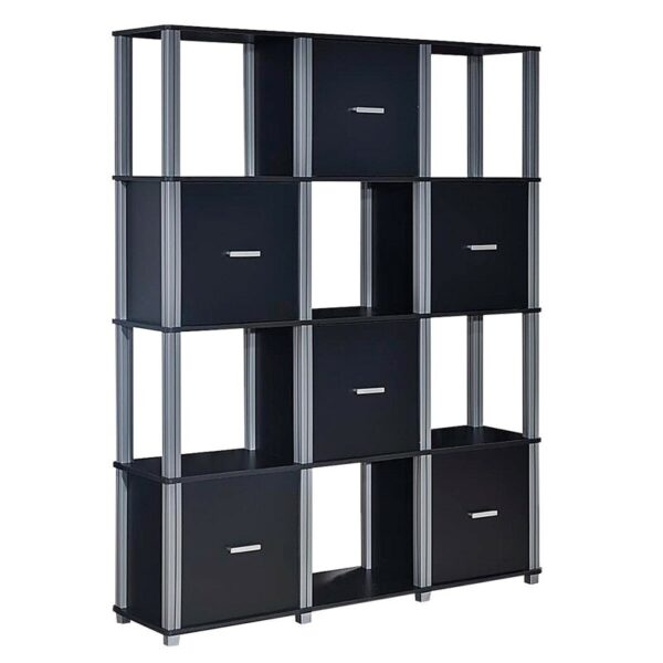 Bookcase with 6 Doors Storage - Image 5