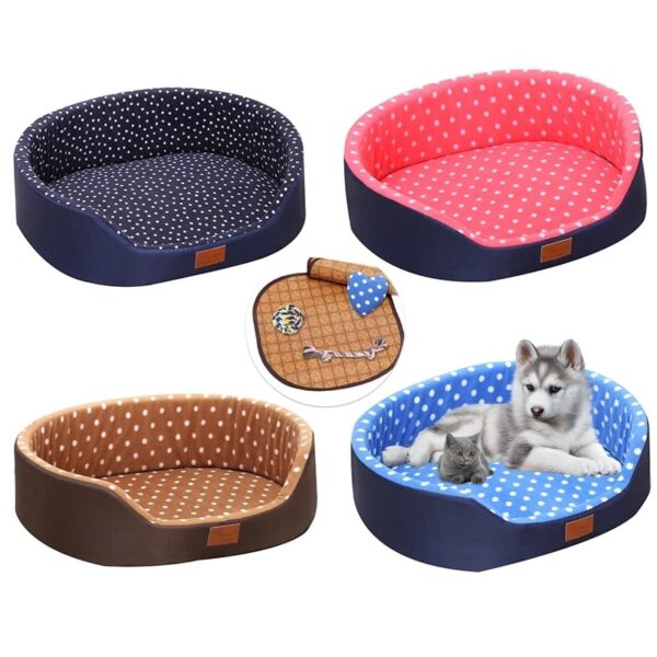 Double-Sided Available All Seasons Pet Bed Soft Breathable