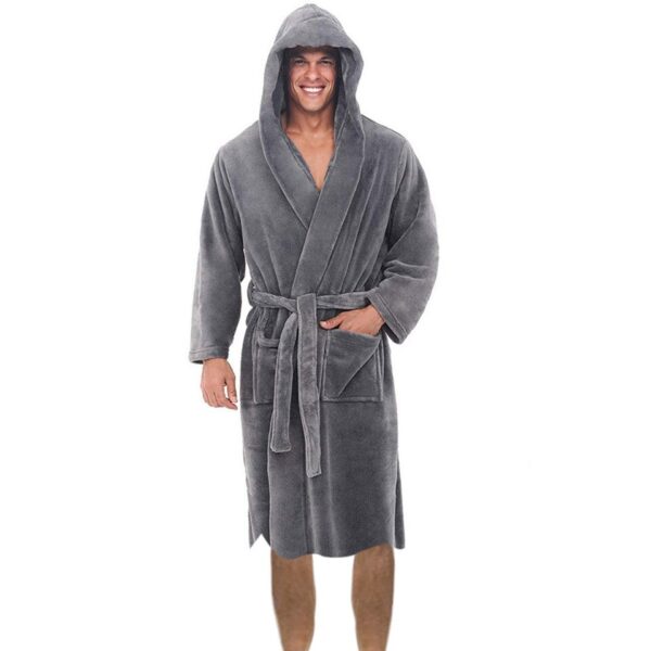 Men Casual Bathrobe - Image 9