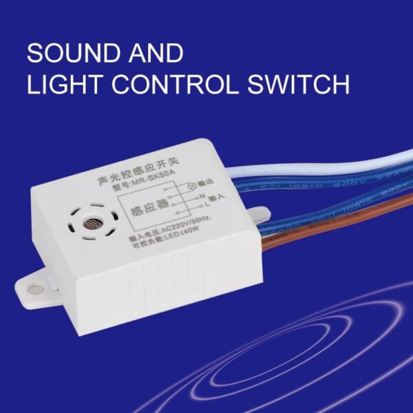 Home Improvement Smart Switches MRSK50A Module 220V Detector Sound Voice Sensor Intelligent Auto - Image 2