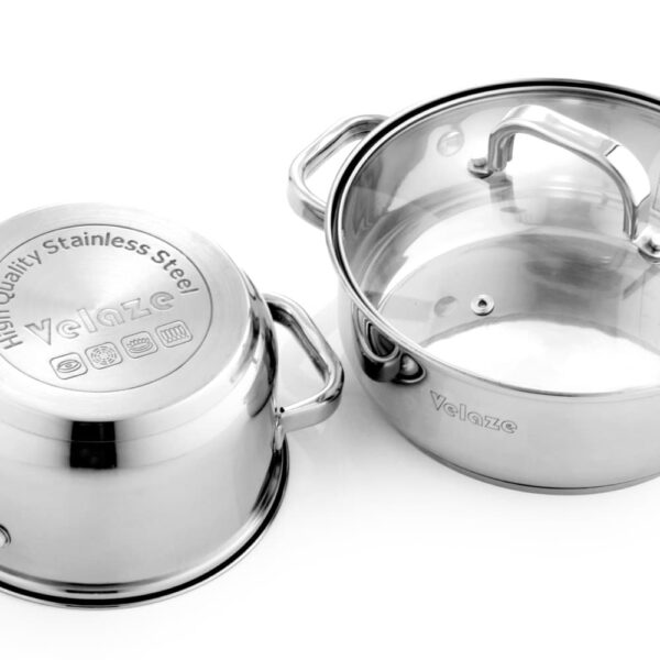 9-Piece Stainless Steel Cookware Set - Image 3