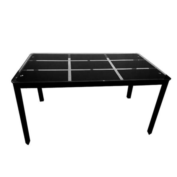 Rectangle Tempered Glass Dining Table - Image 3