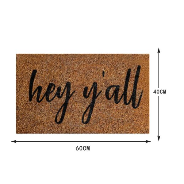 40x60cm Entrance Doormat Home Decor Letter Print Washable Modern Carpet - Image 11