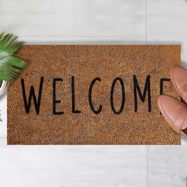 40x60cm Entrance Doormat Home Decor Letter Print Washable Modern Carpet - Image 8