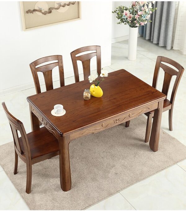 All Solid Wood Dining Table - Image 4