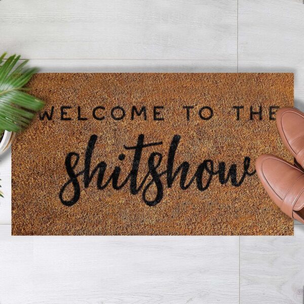 40x60cm Entrance Doormat Home Decor Letter Print Washable Modern Carpet - Image 15