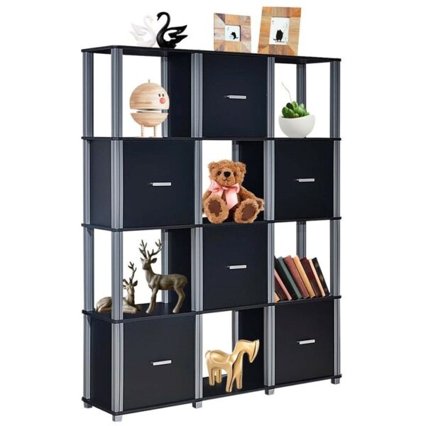 Bookcase with 6 Doors Storage - Image 3