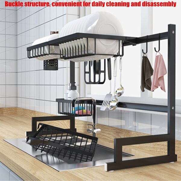 Stainless Steel Kitchen Rack - Image 2