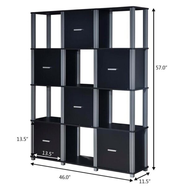 Bookcase with 6 Doors Storage - Image 6