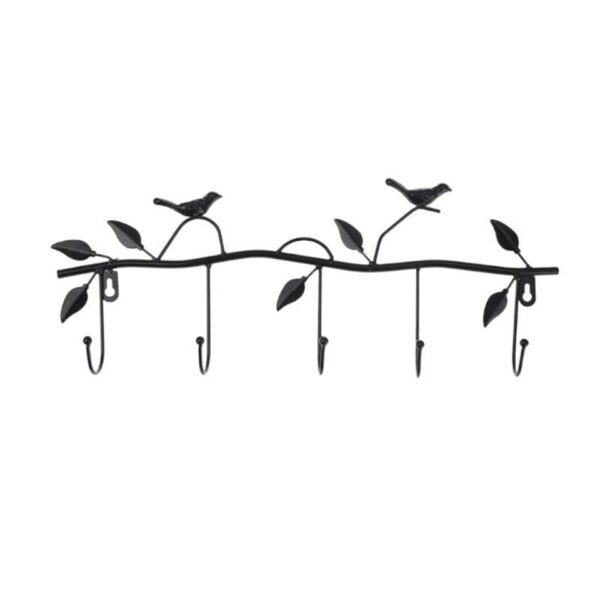 Birds Metal Wall Coat Rack and Hat Rack Multi-Function Mounted Hook Hangers For Livingroom Bedroom Decorative Hook Up - Image 8