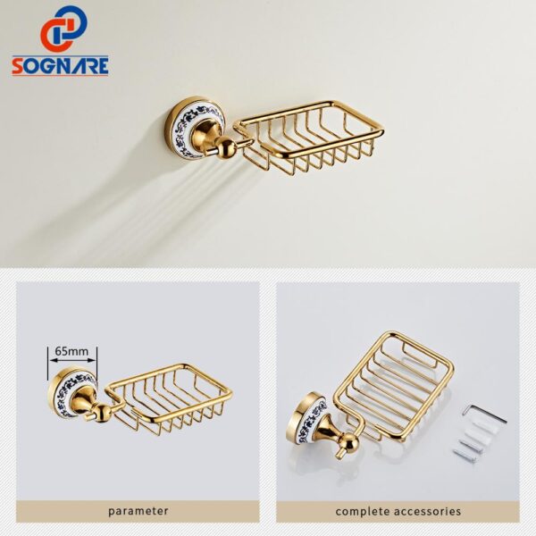 Gold Bathroom Accessories - Image 5