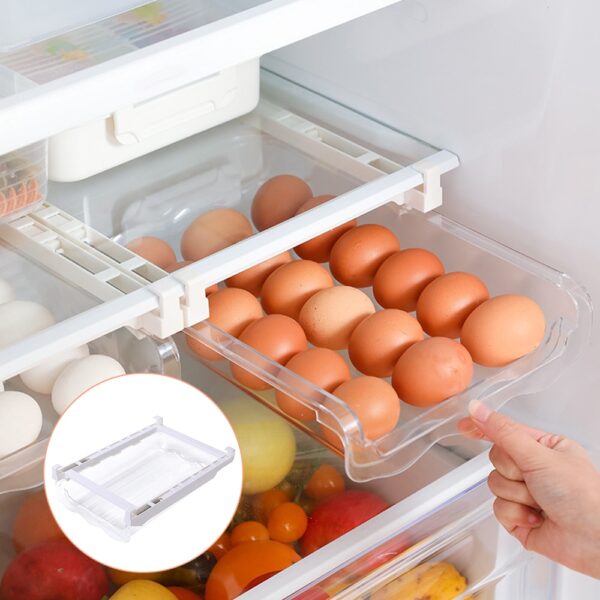 Adjustable Kitchen Egg Organizer