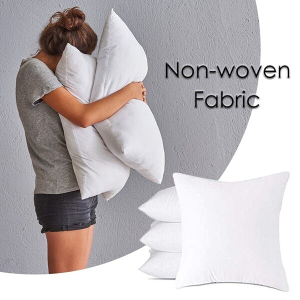 Headboard cushion core non-woven cloth with woolen cloth pillow /35x35/40x40/45x45 - Image 9