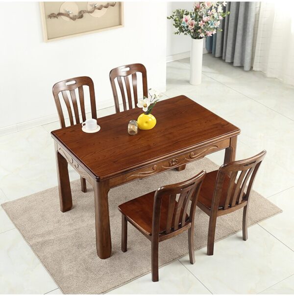 All Solid Wood Dining Table - Image 3