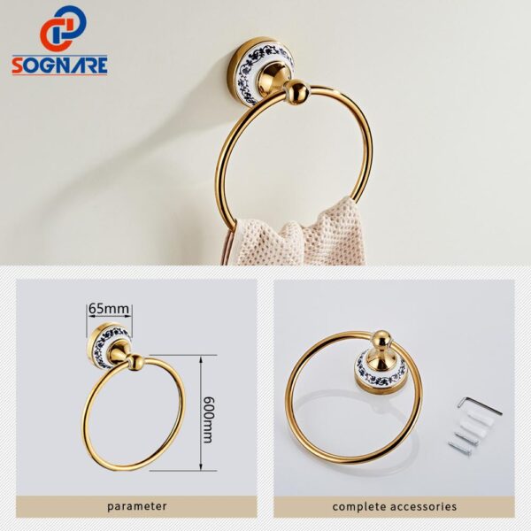 Gold Bathroom Accessories - Image 3