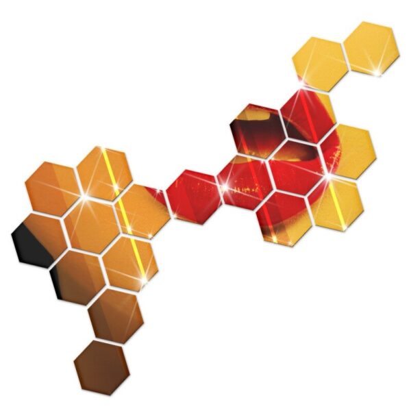 Hexagon Mirror Decal - Image 5