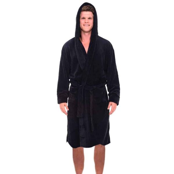 Men Casual Bathrobe - Image 4