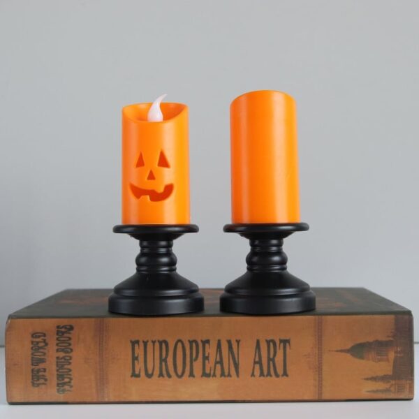 Halloween Candle Light LED Candlestick Lamp Ornaments - Image 5