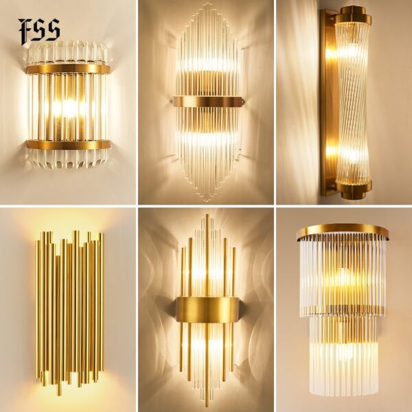 High Quality Crystal Wall Lights