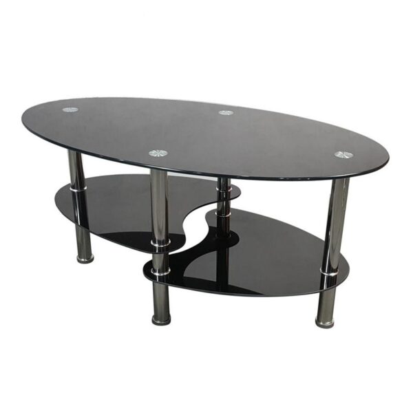 Tempered Glass Coffee Table - Image 3