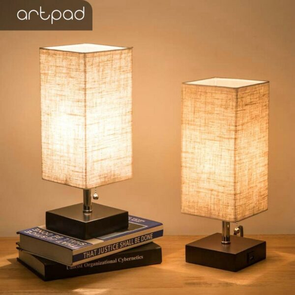 Modern Design Bedside Table Lamp - Image 2