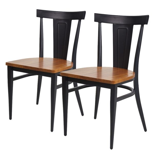 Retro Bistro Dining Chairs - Image 3