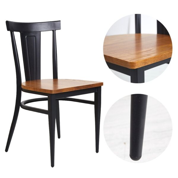 Retro Bistro Dining Chairs - Image 4