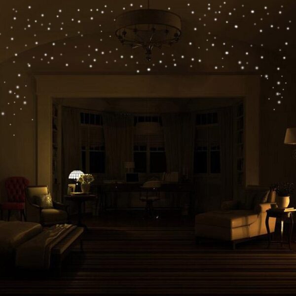 Glow In The Dark Star Wall Stickers - Image 4