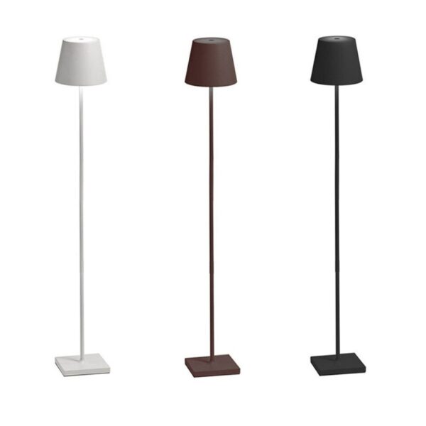 CE&RoHs Rechargeable Floor Lamp Waterproof IP54 USB Cordless Light Aluminum Portable Energy Saving