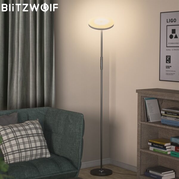 BlitzWolf AC100-240V 24W floor lamp 2700-6500K led lights  RF Remote Smart lamp