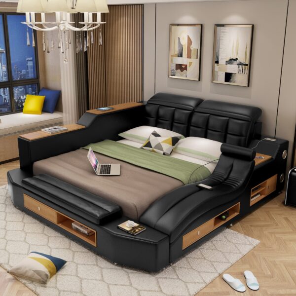 Modern Plush Bed - Image 2