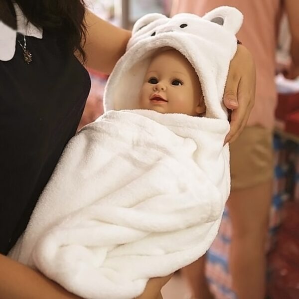 Hood Bath Towel for Kids and Baby