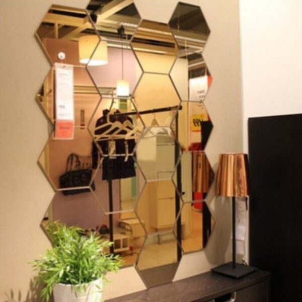 Hexagon Mirror Decal