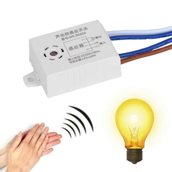 Home Improvement Smart Switches MRSK50A Module 220V Detector Sound Voice Sensor Intelligent Auto - Image 4