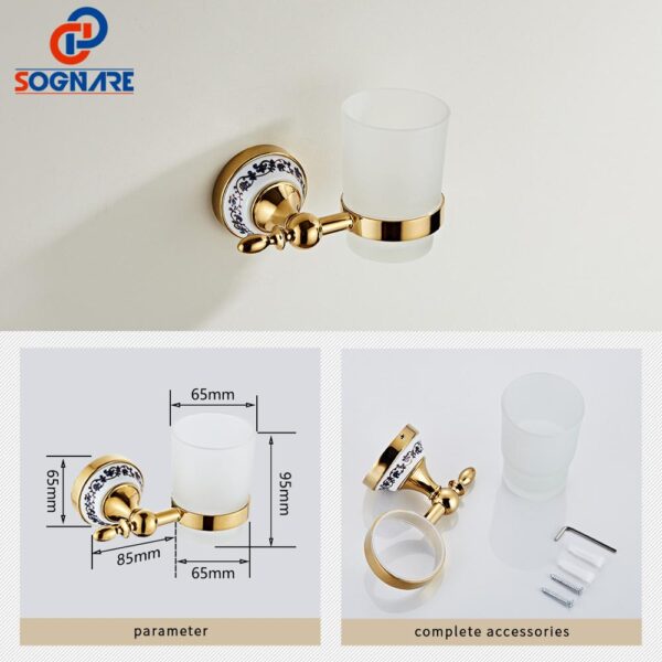 Gold Bathroom Accessories - Image 6