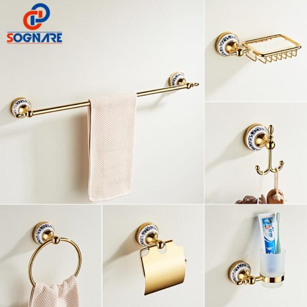 Gold Bathroom Accessories