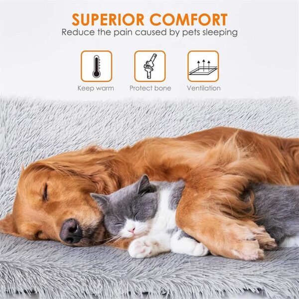 Winter Dog Bed Mat Soft Washable Fleece Pet Cushion House Warm Puppy Cat Sleeping Bed Blanket - Image 10