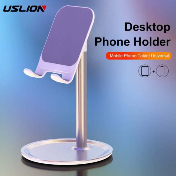 USLION Universal Adjustable Desktop Phone Holder