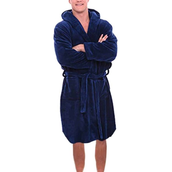 Men Casual Bathrobe - Image 7