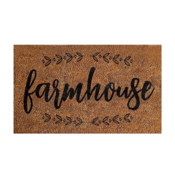 40x60cm Entrance Doormat Home Decor Letter Print Washable Modern Carpet - Image 3