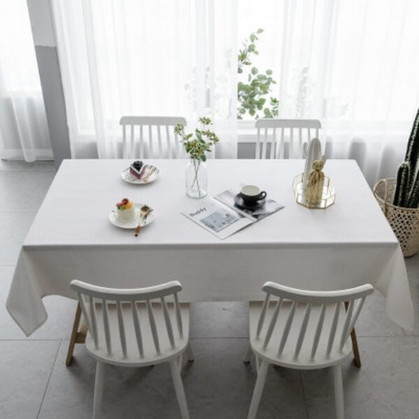 Linen Minimalist Style Tablecloth