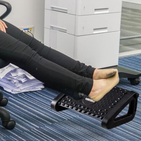 Foot Rests For Under Desk At Work Office Chair Adjustable Foot Rests With Massage Surface - Image 4