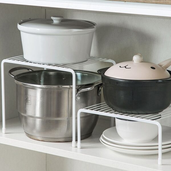 Kitchen Telescopic Dish Plate Shelf Drying Rack - Image 4