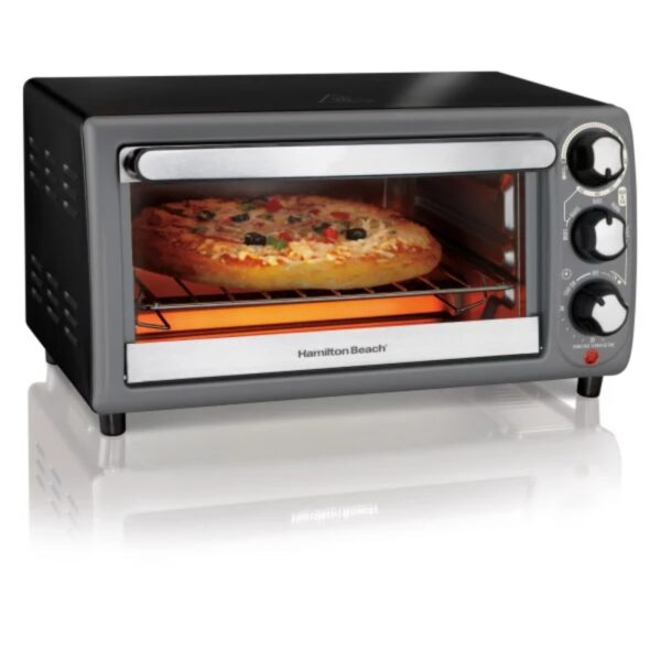 Hamilton Beach Toaster Oven In Charcoal, Model 31148