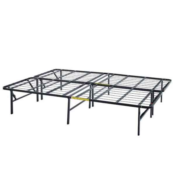 Mainstays 14" High Profile Foldable Steel Platform Bed Frame, Black bed frame  ，Full/Twin/Twin-XL/Full/Queen/King optional - Image 6