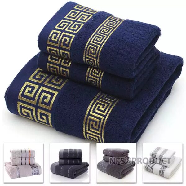 100% Cotton Towel Set Bathroom For Adults Face Hand Towels Terry Washcloth Travel Sport Towel